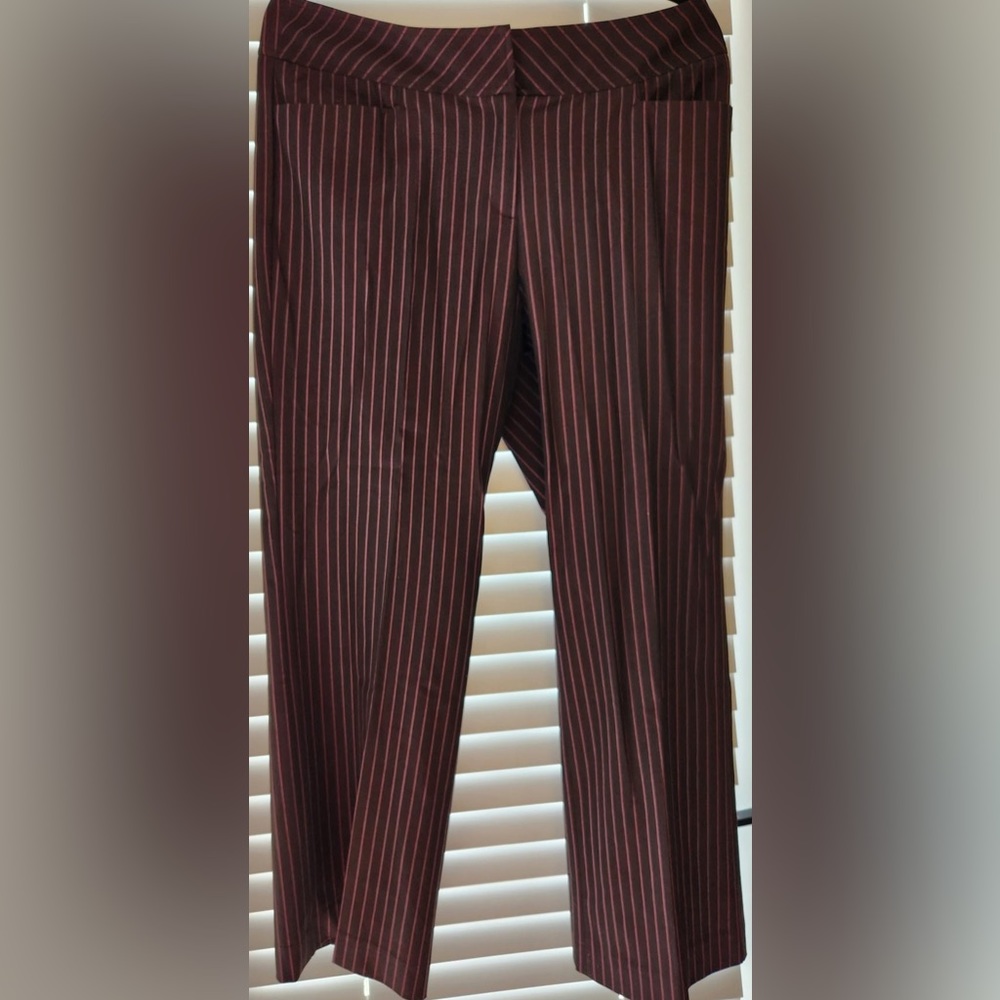 Size 14 petite striped pants and size 16 jackets